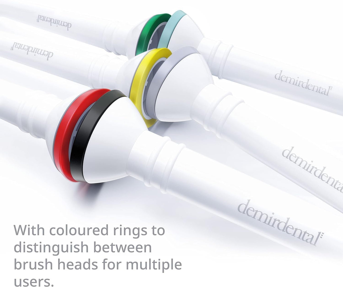Philips Sonicare Compatible Mini Sensitive Toothbrush Heads - Soft Replacement Heads for Gentle Cleaning | 8 Pack - White