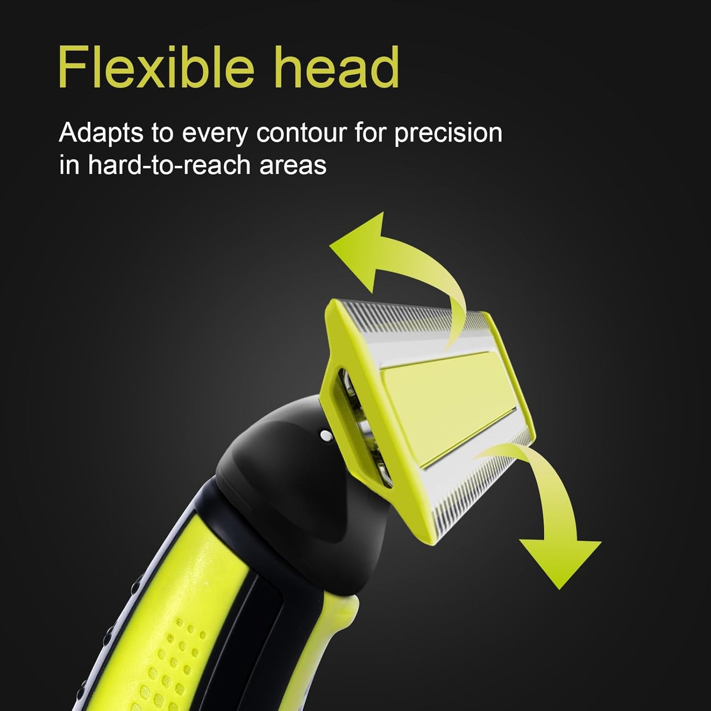Norelco Electric Shaver Replacement Heads - Compatible with OneBlade QP14xx, QP25xx, QP26xx | 4 Pack