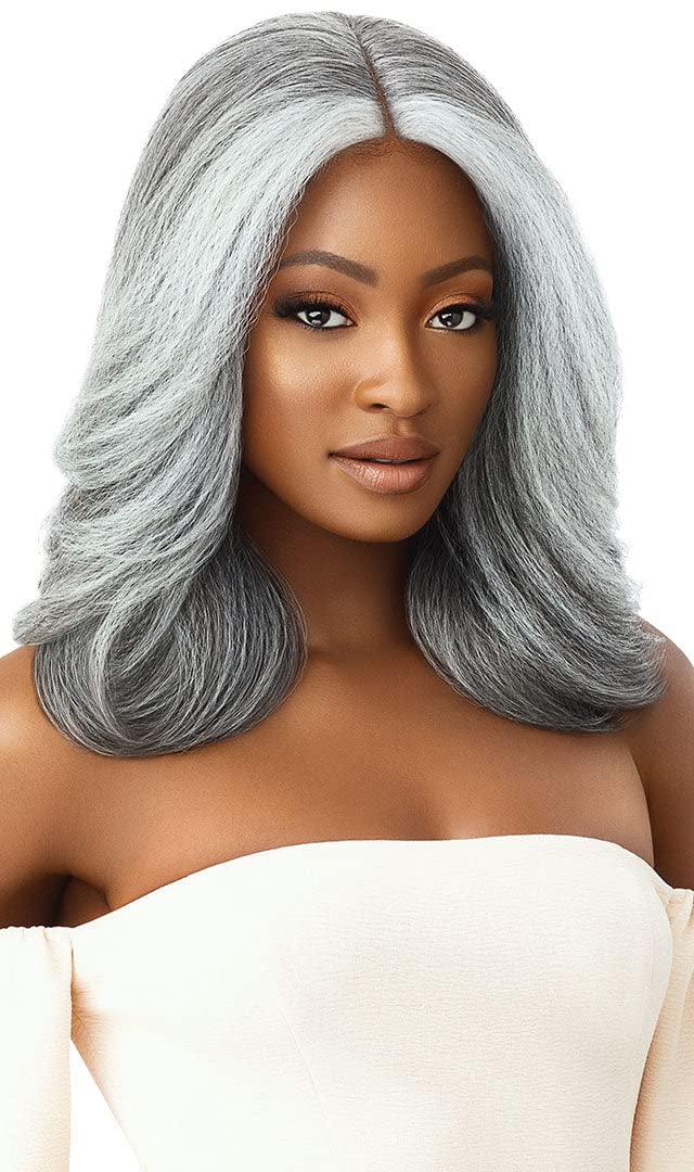 Outre Neesha Soft & Natural Synthetic Swiss Lace Front Wig NEESHA 201 (DRFFHNBRN)