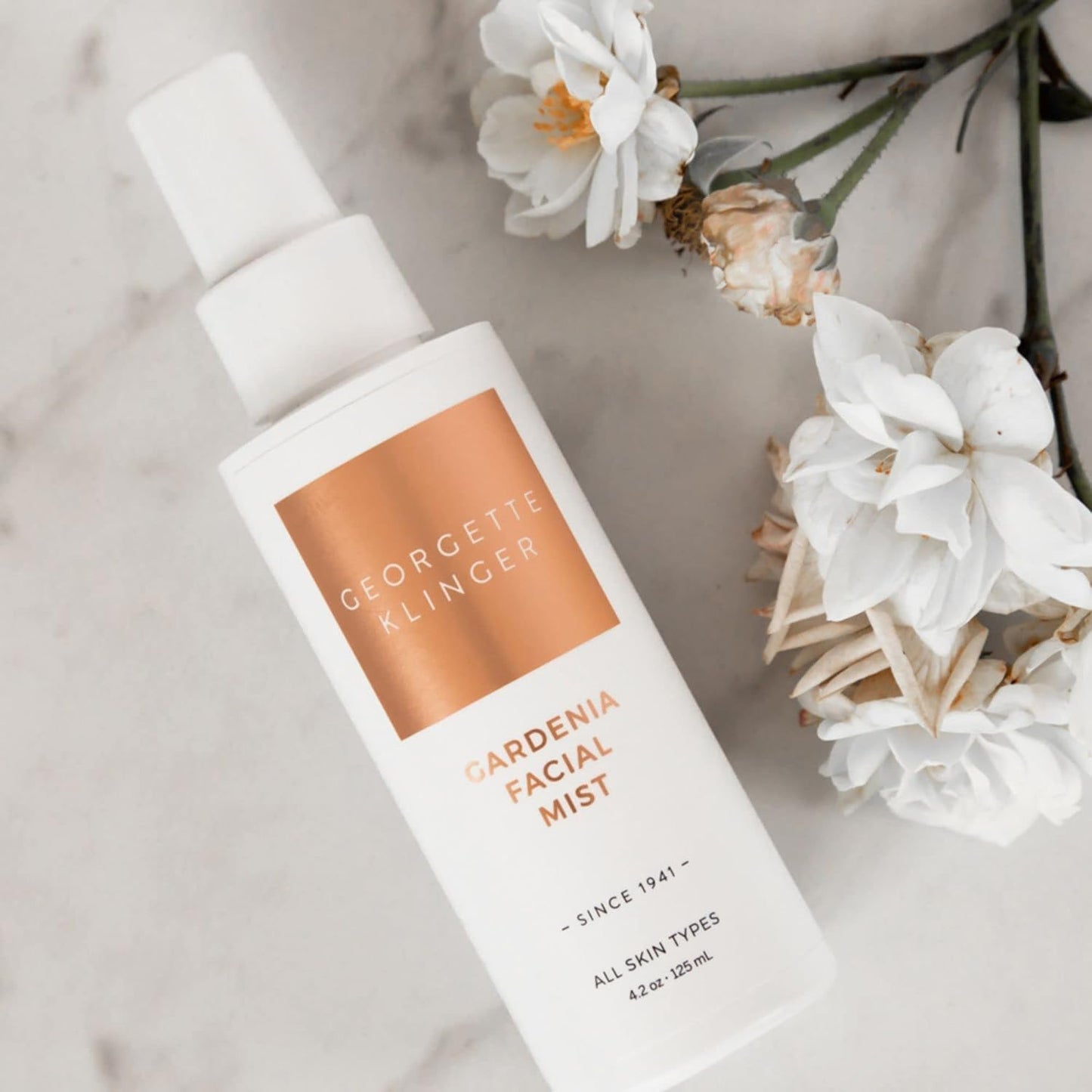 Gardenia Facial Mist - Collagen-Infused Hydrating Face Spray for Dewy, Smooth Skin | 4.2 oz