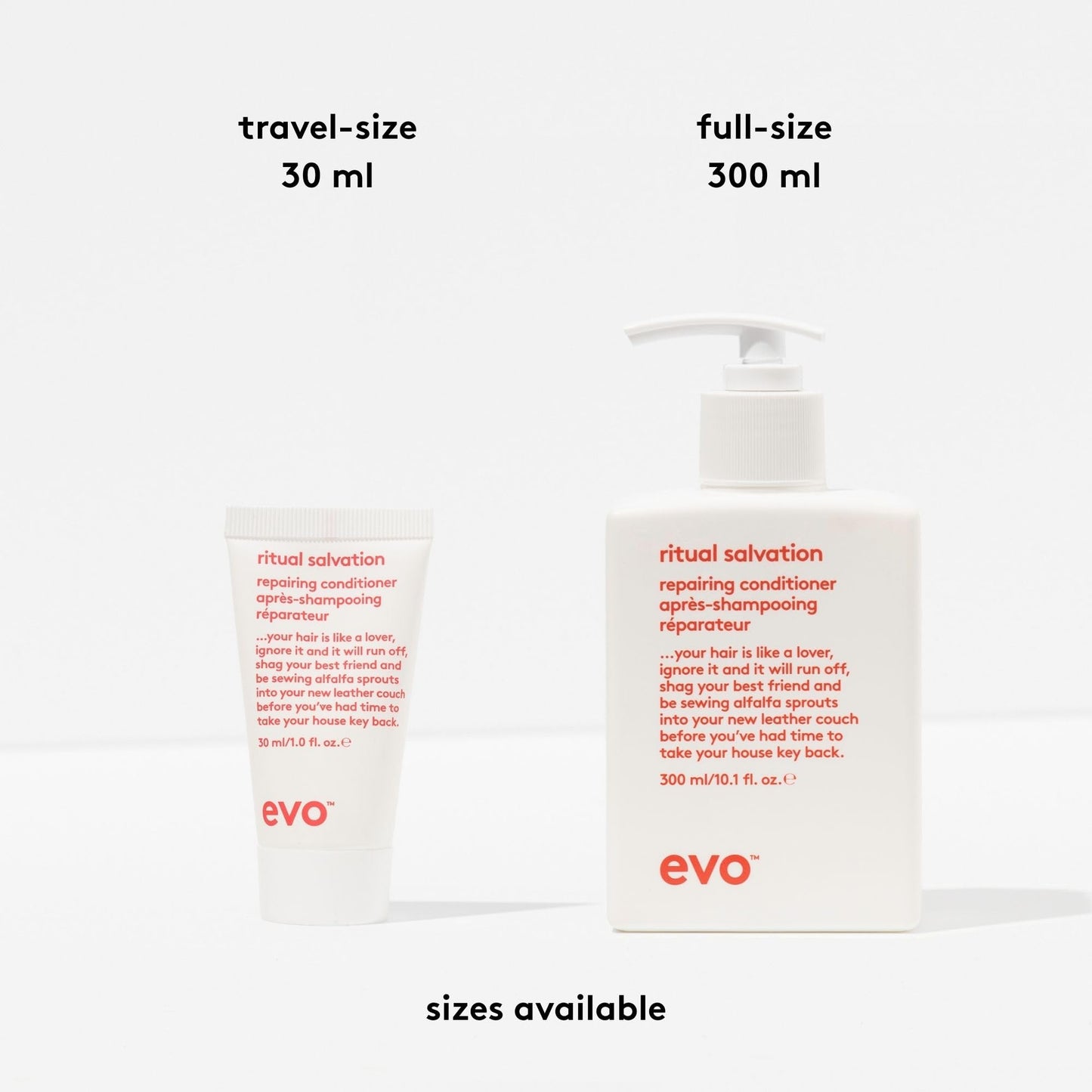EVO Ritual Salvation Repairing Conditioner for Damaged, Color-Treated Hair - Protein-Rich Formula Repairs, Moisturizes & Reduces Breakage - 10.1 fl oz