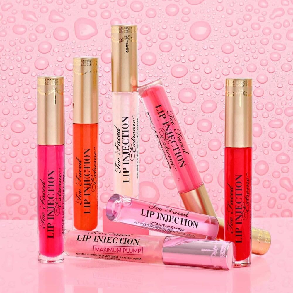 Too Faced Lip Injection Extreme Plumper Gloss - Hydrating & Volumizing Formula | Long-Lasting Shine