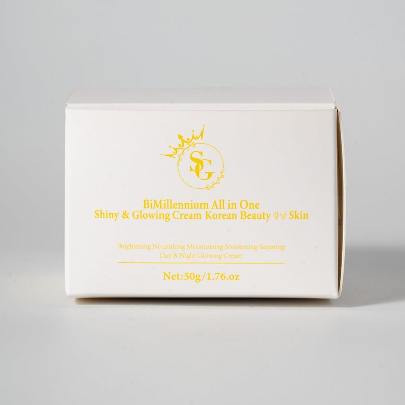 BiMillennium Face Cream - Korean Moisturizer for Glowing Skin | Peptide, Omega Water, Rice Ceramide, Deep Hydration