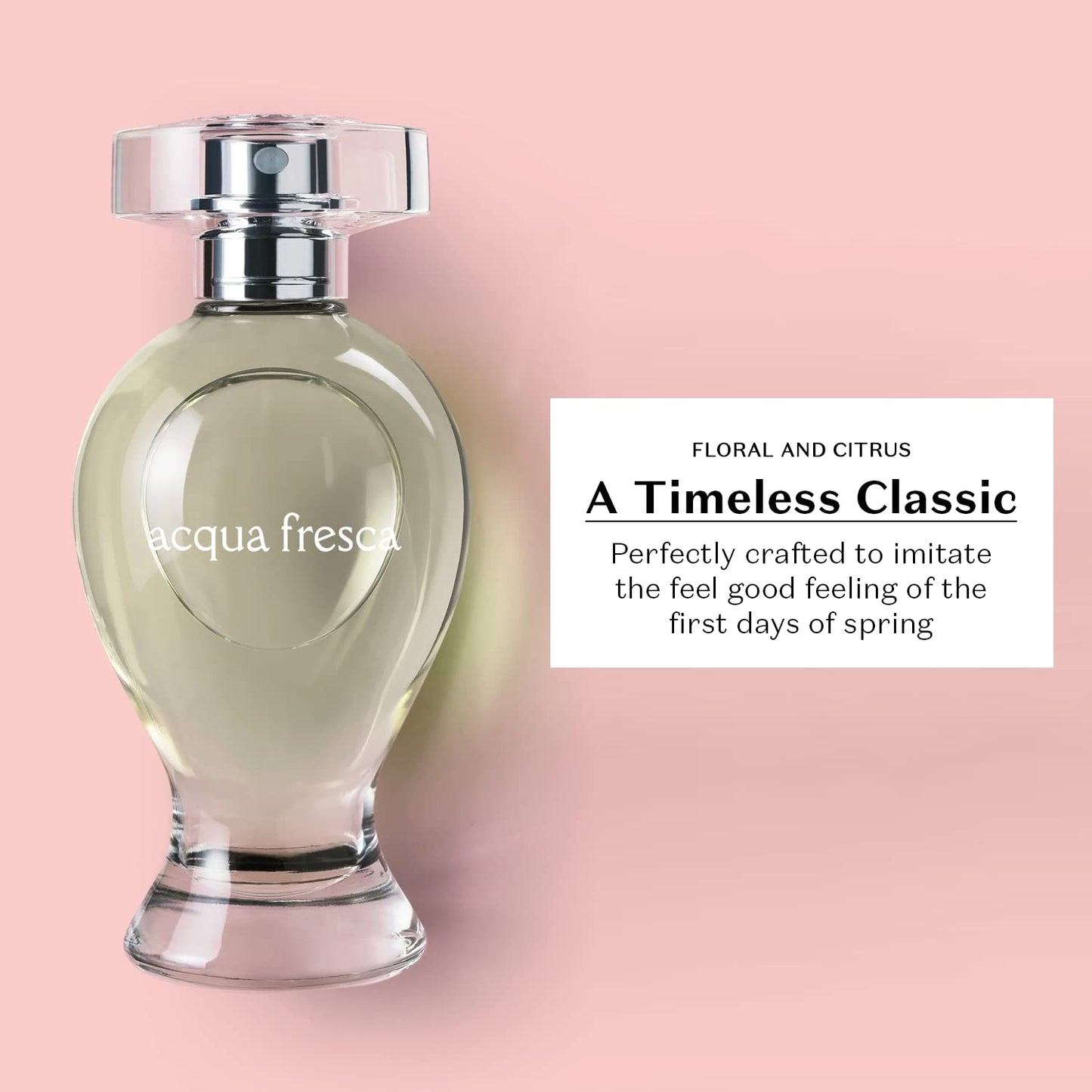 O Boticário Acqua Fresca Boticollection Eau de Toilette | Long-Lasting, Fruity and Citrus Fragrance Perfume for Women, 3.4 Ounce