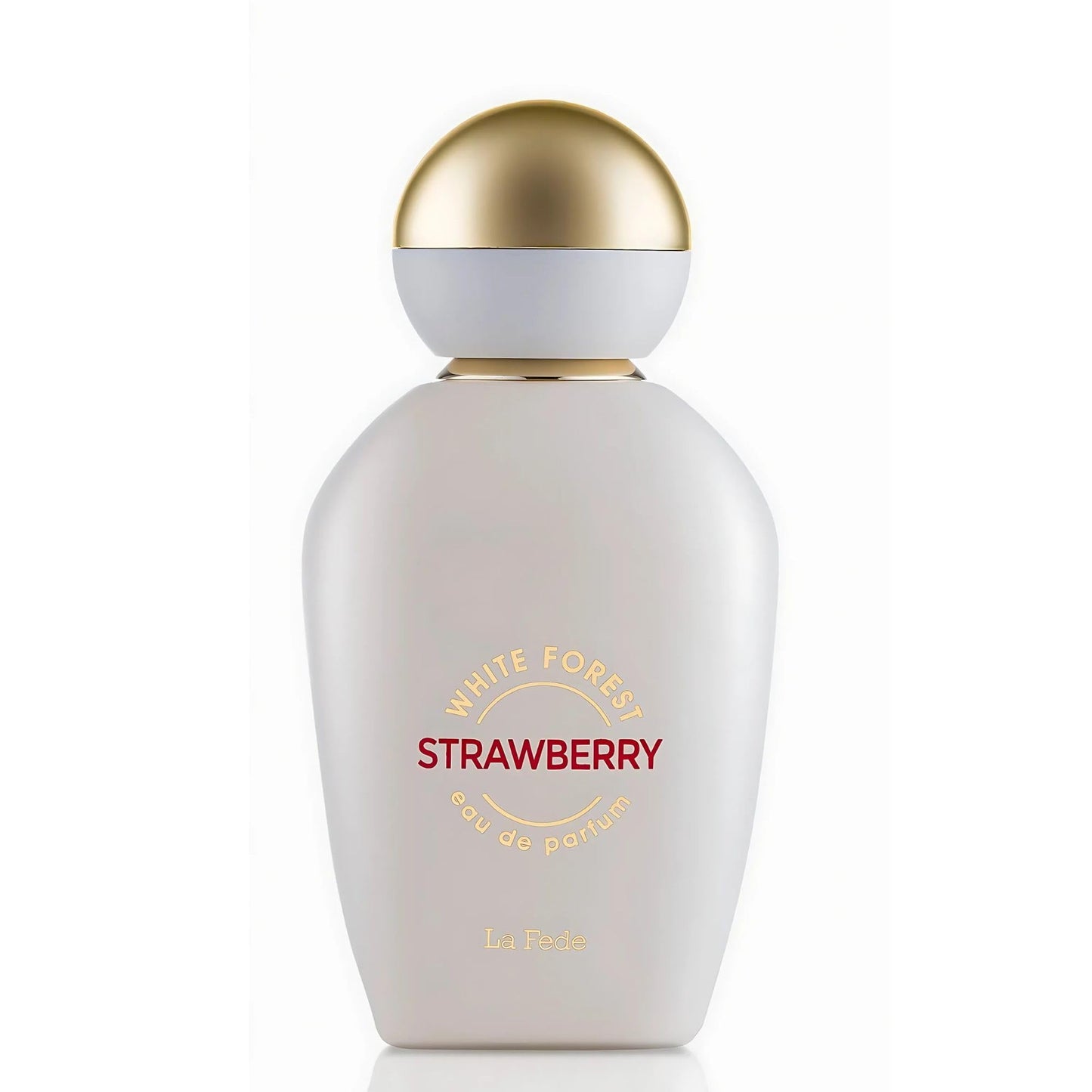Khadlaj La Fede White Forest Strawberry Eau De Parfum Spray for Women, 3.4 Ounce