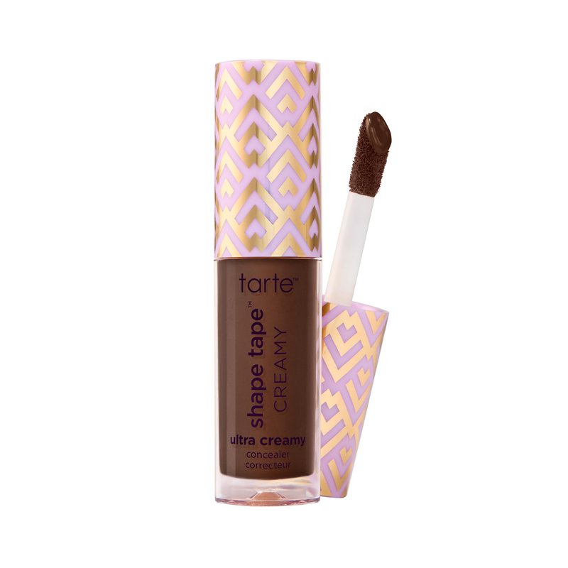tarte shape tape creamy concealer – Full Coverage Makeup with Built-In Eye Cream, 24HR Hydrating Natural Moisturizing Matte Finish for Redness & Fine Lines, Vegan & Cruelty-Free, travel size, 61H