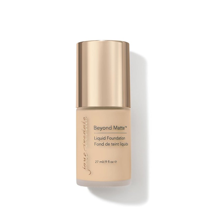 Jane Iredale Beyond Matte Liquid Foundation - Lightweight, Buildable Coverage | Vegan & Cruelty-Free Makeup