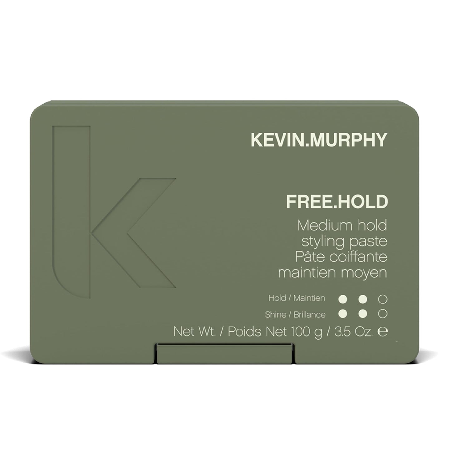 KEVIN.MURPHY FREE.HOLD - Hair Styling Paste - For All Types - Medium Hold - Hair Breakage Prevention - Styling Product - Paraben Free Hair Care - 100 g / 3.5 oz