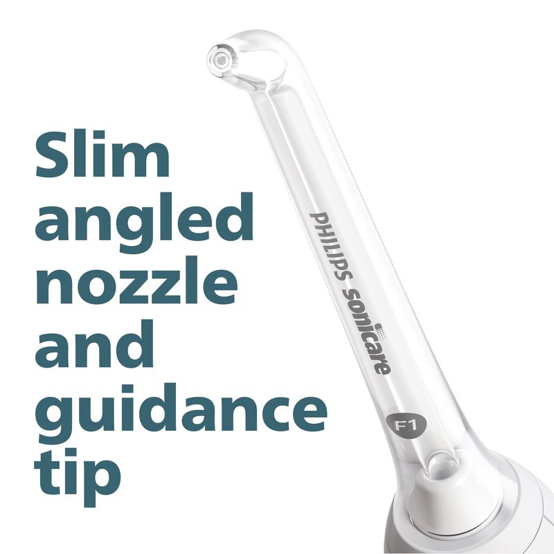 Philips Sonicare Power Flosser Standard Tips (F1), 2pk, White HX3042/00
