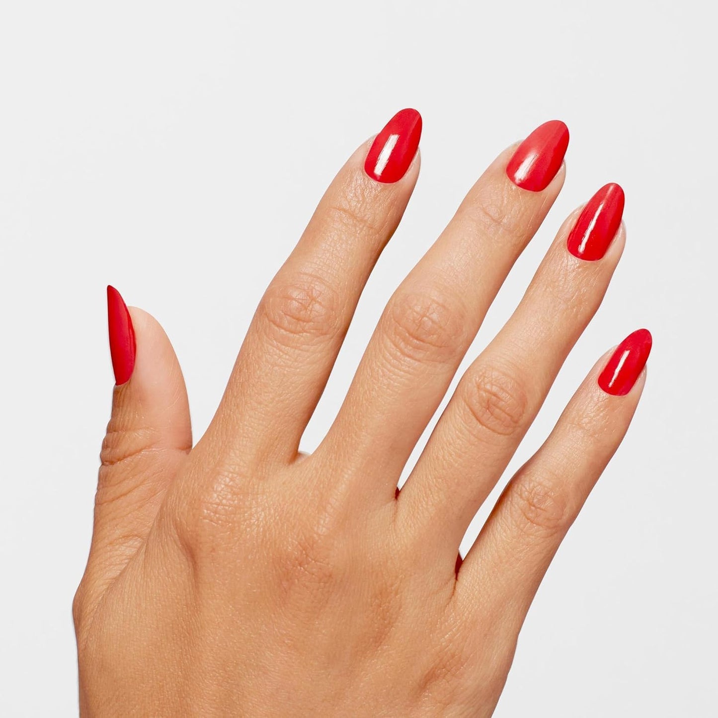 OPI Infinite Shine Cajun Shrimp - Bright Coral Red Long-Lasting Gel Nail Polish | Vegan, Streak-Free Finish