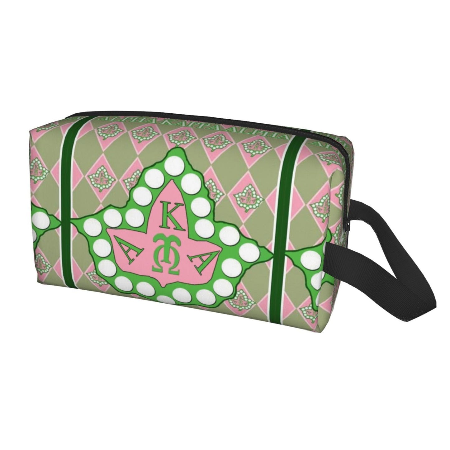 Cosmetic Bag Travel Toiletry Bags With Handle Strap Portable Waterproof Makeup Bag Pouch Organizer Sorority Gifts For Women Sister