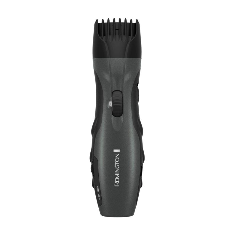Remington Beard Trimmer for Men, Cordless Groomer, Ceramic-Coated Blades, Adjustable Zoom Wheel (1–18mm), 9 Length Settings, Pop-Up Detail Trimmer, Rechargeable
