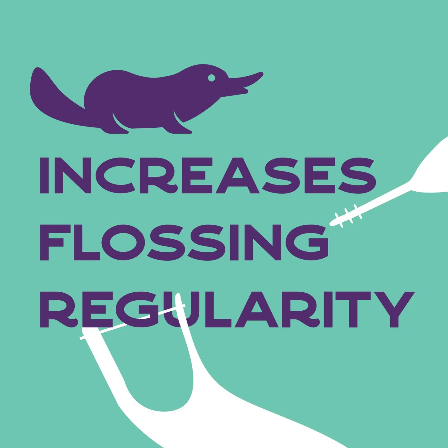 Platypus Orthodontic Flossers for Braces, 40 Count (Pack of 3)