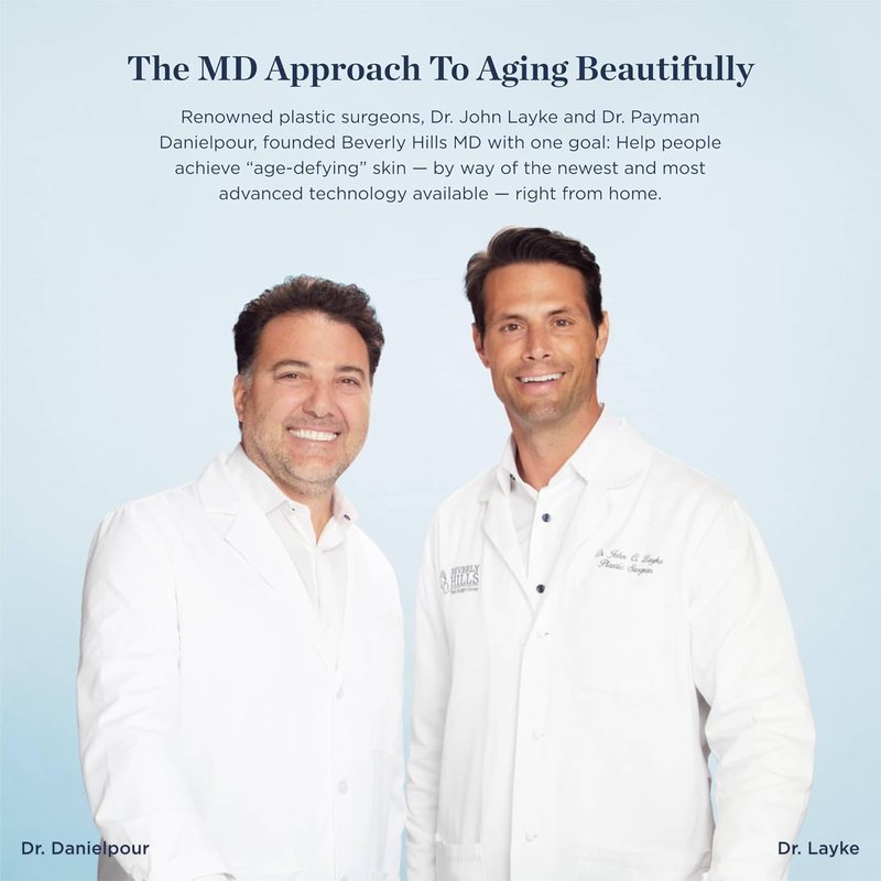 Beverly Hills MD Lift & Firm Sculpting Cream - Anti-Aging Lotion for Tightening & Toning Skin | Smooth Face, Neck & Décolleté with Silk Peptides & Aloe Vera