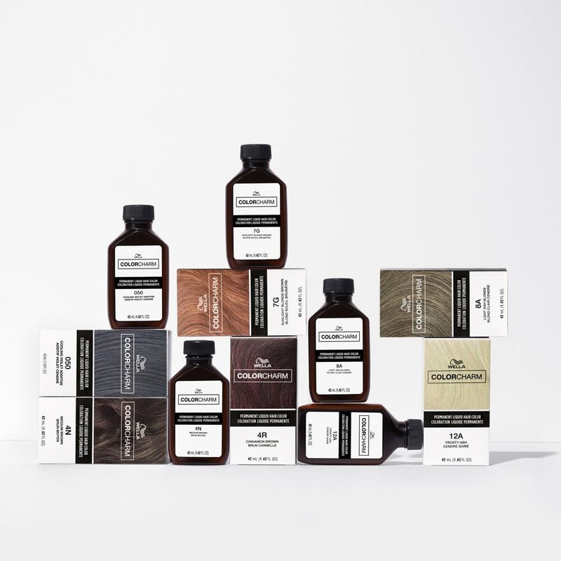 COLORCHARM Permanent Liquid Hair Color | Blonding Plus Additive | Up to 100% Gray Coverage | 1.42 Fl Oz