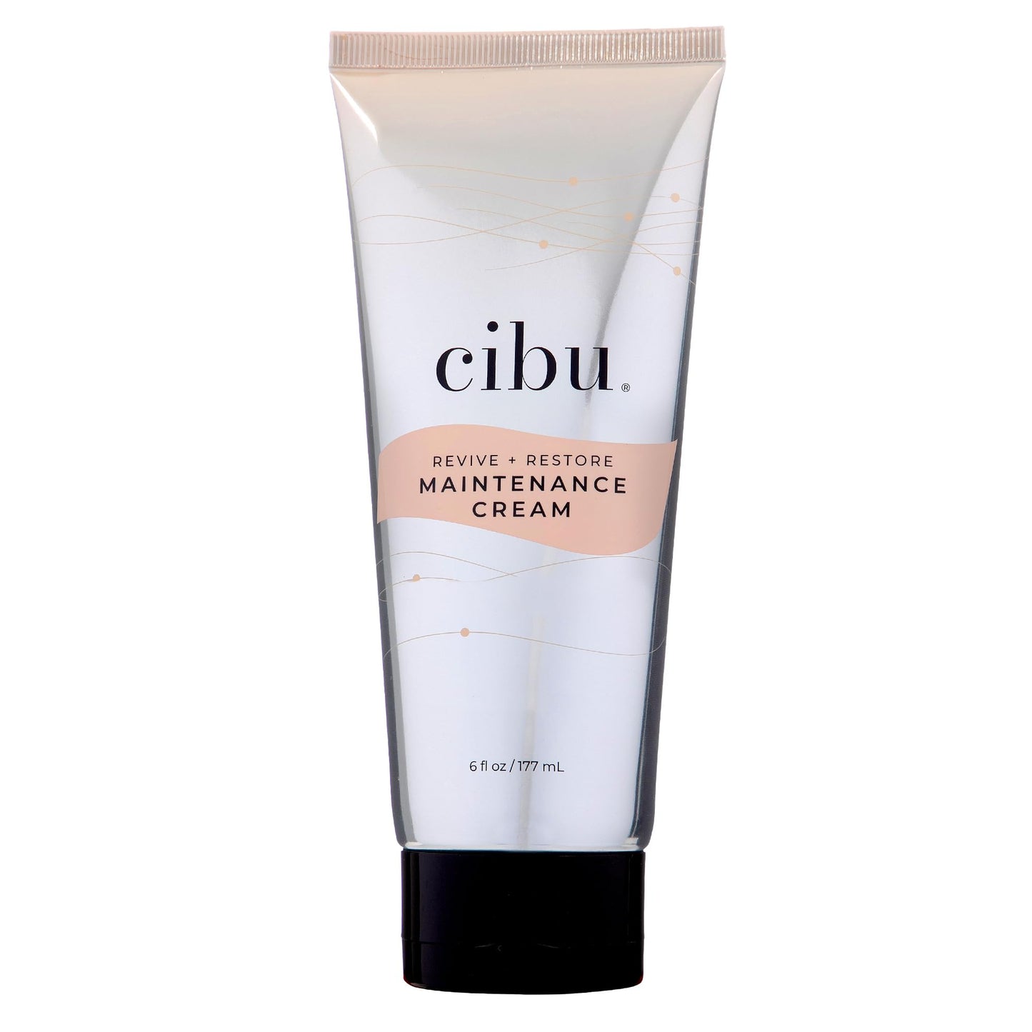 CIBU Revive and Restore Maintenance Cream - Heat Protectant for Hair with Oleic Acid, Linoleic Acid, Vitamin E - Heat Protectant Cream to Fortify, Strengthen & Smooth Hair Strands - 6oz