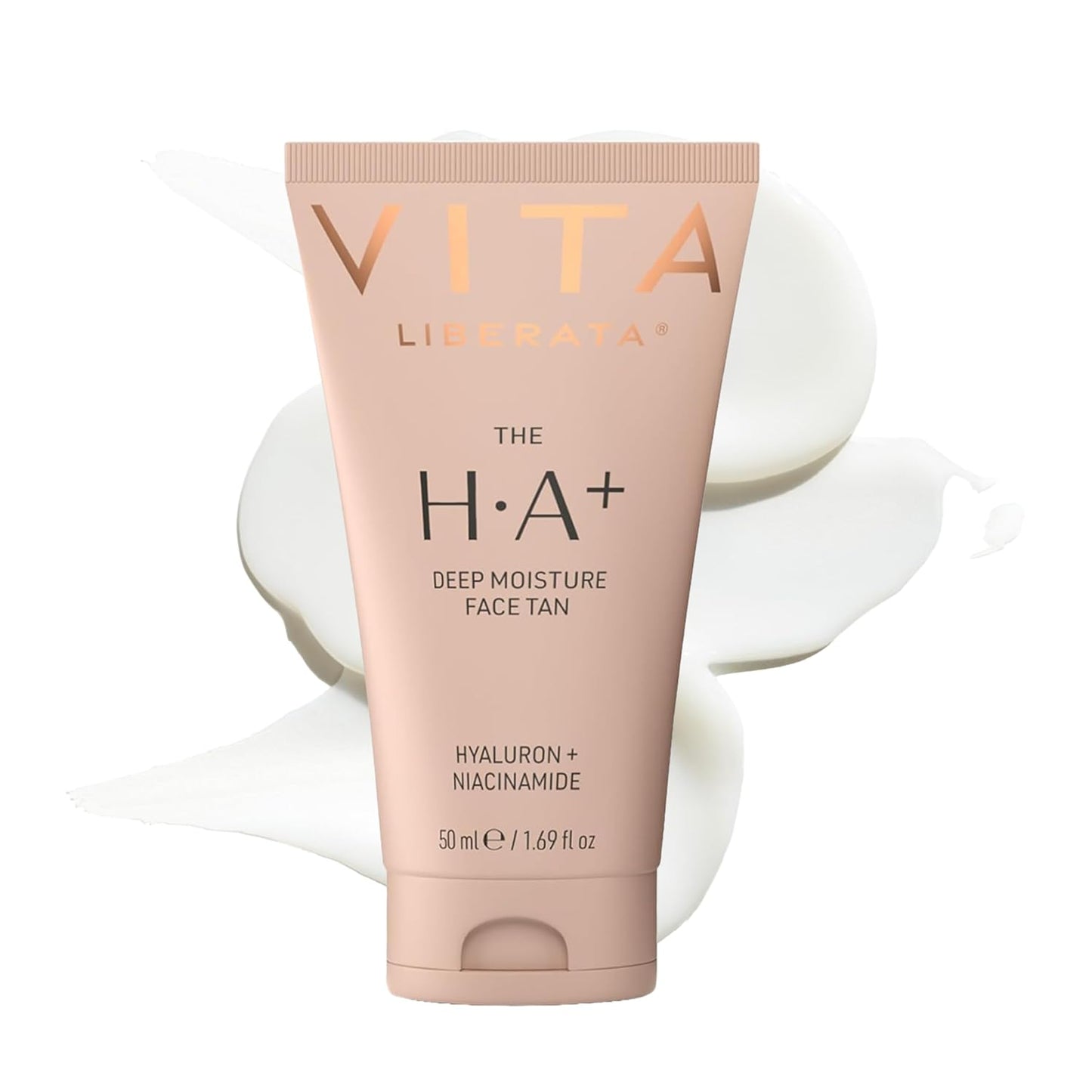 VITA LIBERATA Face Tanning Moisturizer - Hyaluronic Acid & Niacinamide for Radiant Glow | 1.69 fl oz, Ultra Hydrating