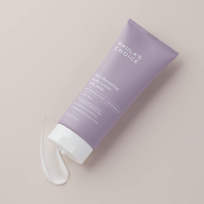 Paula's Choice Skin Revealing Body Lotion 10% AHA, Glycolic Acid & Shea Butter Exfoliant, Moisturizer for Keratosis Pilaris (KP) Prone Skin, 7 Ounce