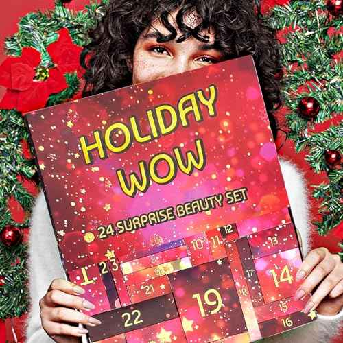 Makeup Advent Calendar 2025 Teens Girls Christmas Countdown Calendar Makeup Gift Set,Xmas 24 Individually Gift Box Calendar for Women Full Make up Kit