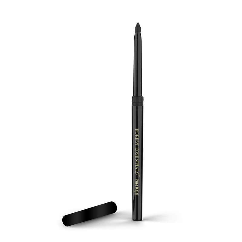 Forest Essentials Charcoal Black Gulaab Khaas Kajal 0.3g