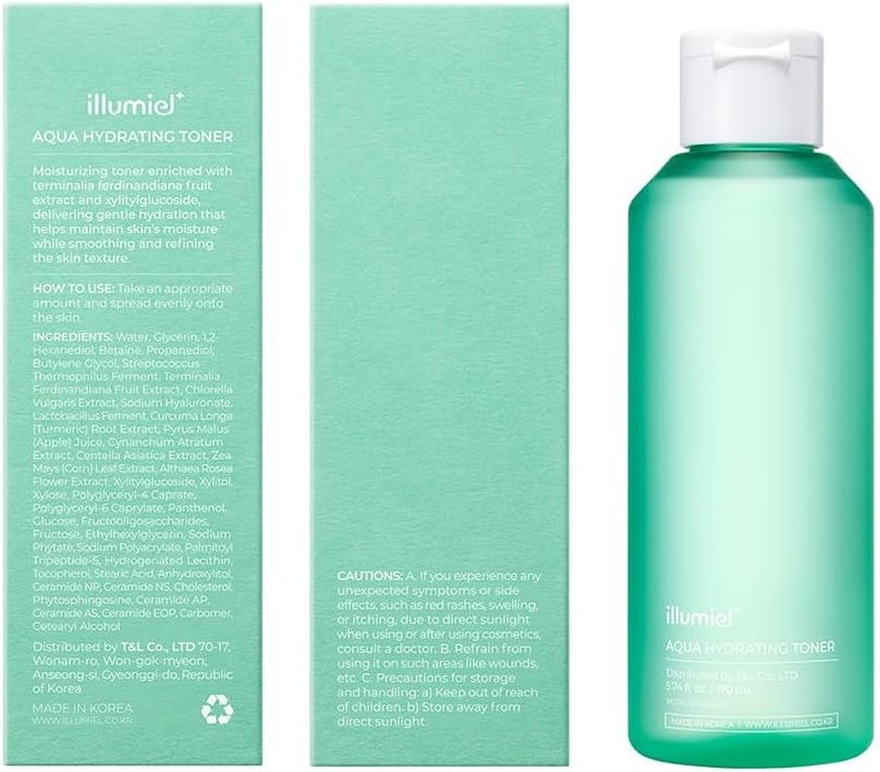 Aqua Hydrating Toner - Vegan Korean Skincare with Xylitylglucoside & Kakadu Plum Extract | 5.75 fl. oz.