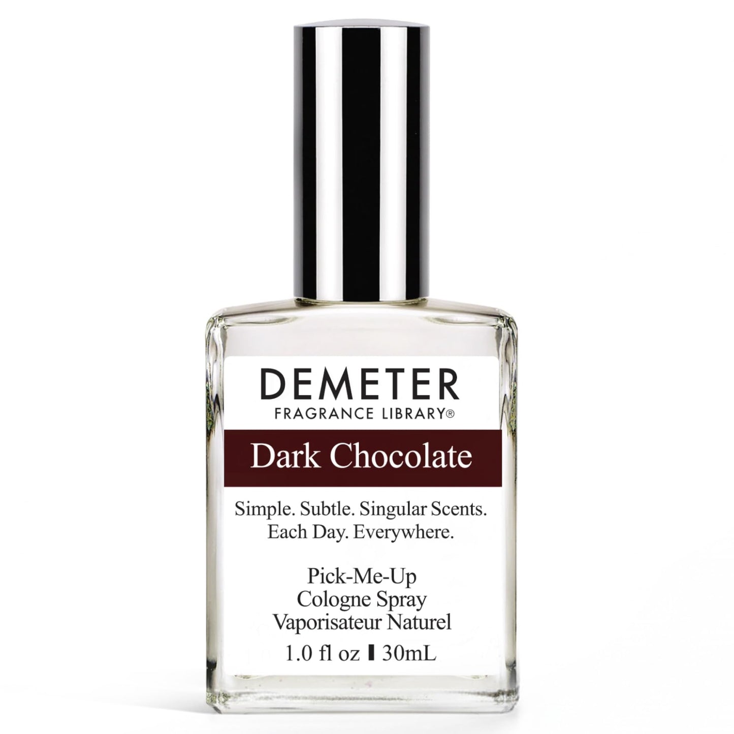 DEMETER Natural Perfume Spray Cologne for Women and Men, Dark Chocolate, 1 oz
