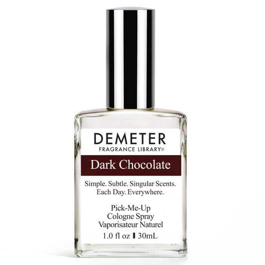DEMETER Natural Perfume Spray Cologne for Women and Men, Dark Chocolate, 1 oz