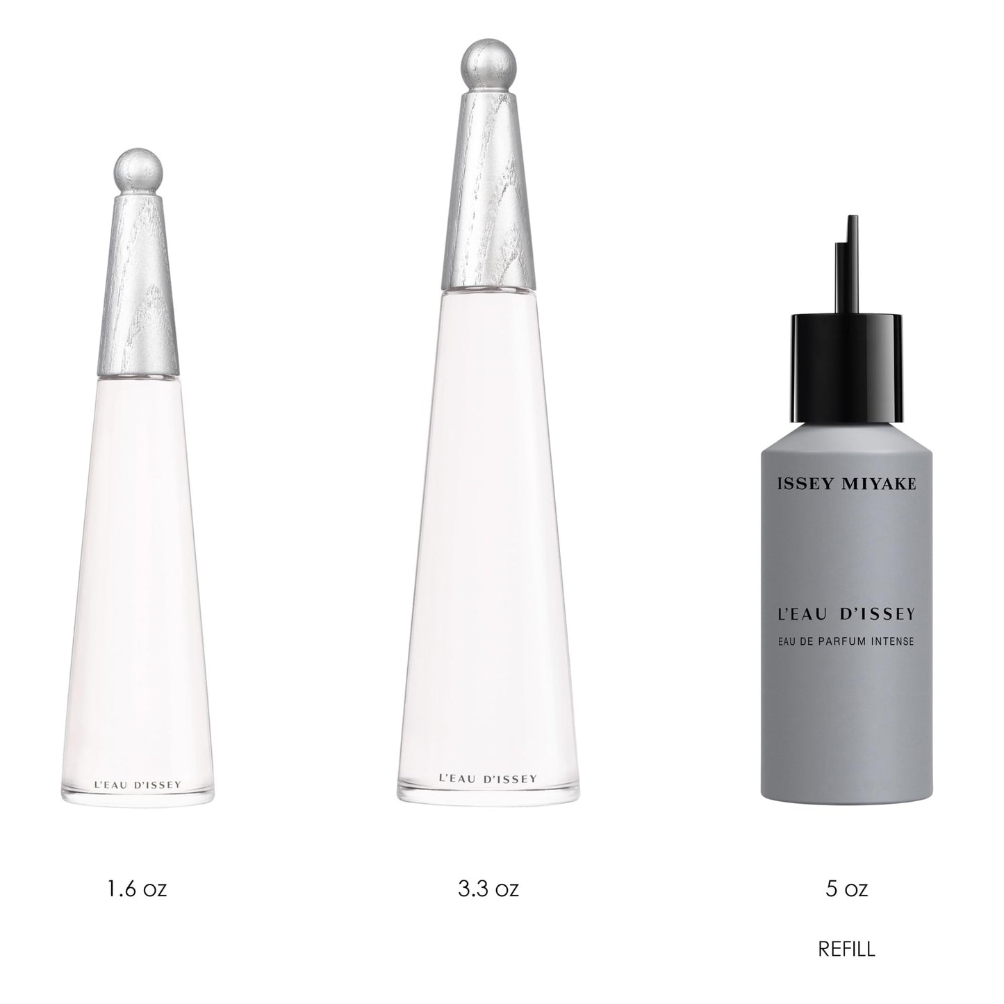Issey Miyake L'Eau d'Issey Eau de Parfum Intense - Women's Fragrance - Intense Floral Aquatic - Notes of Posidonia Accord, Ylang-Ylang, and Vanilla