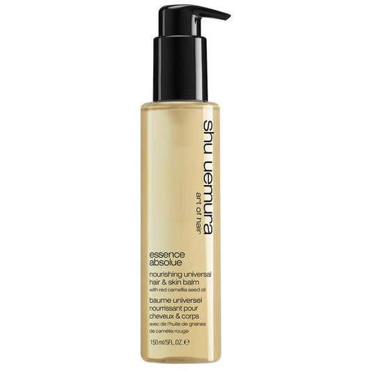 shu uemura art of hair Essence Absolue Nourishing Universal Balm - Multi-Benefit Balm, Intense Hydration and Shine, For Dry Hair and Skin, 5 Fl Oz