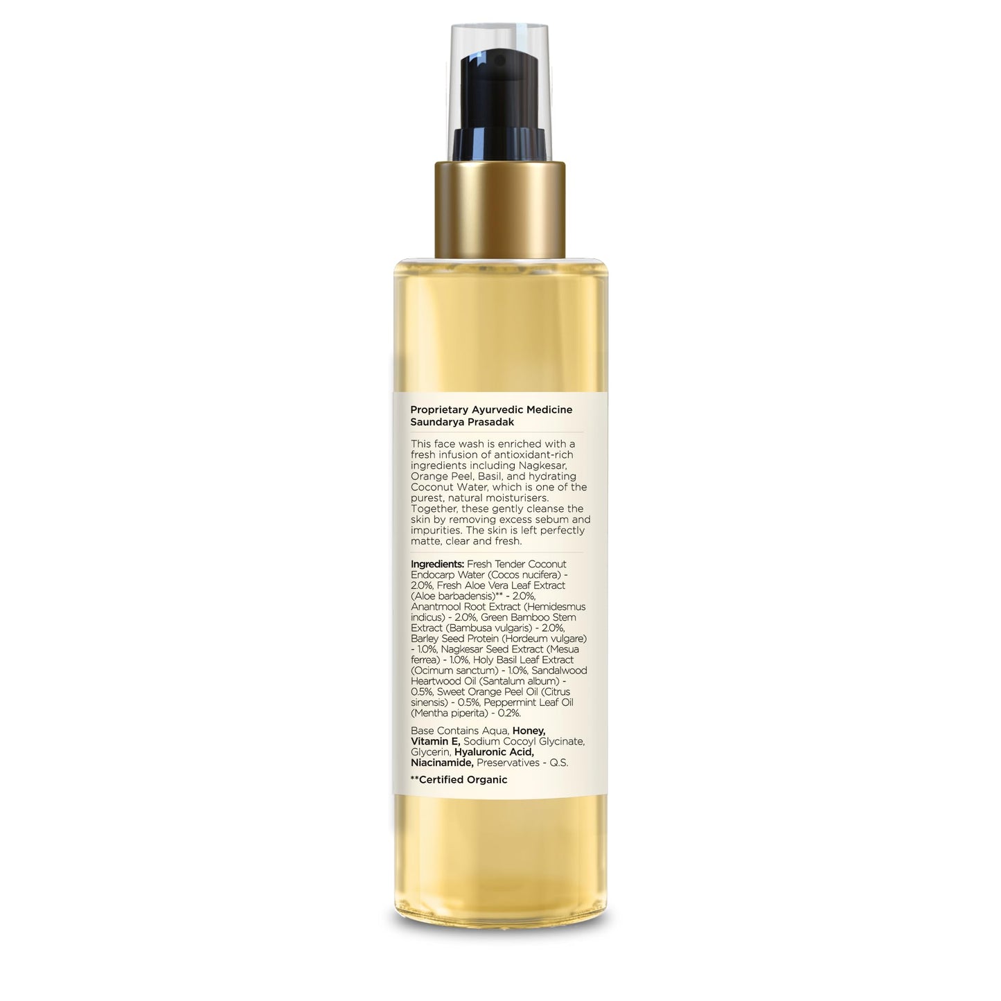 Forest Essentials Facial Cleanser Sandalwood & Orange Peel 130ml (Face Wash)
