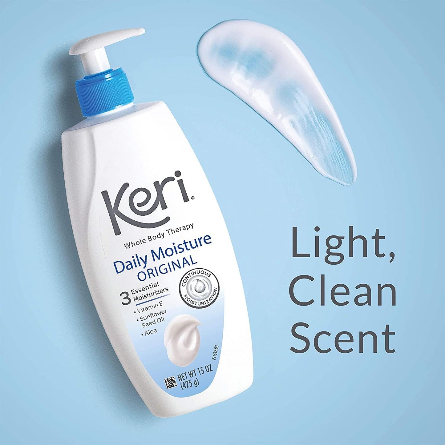 Keri Original Moisture Therapy Cream - Hydrating 15 oz | 2-Pack for Silky Skin
