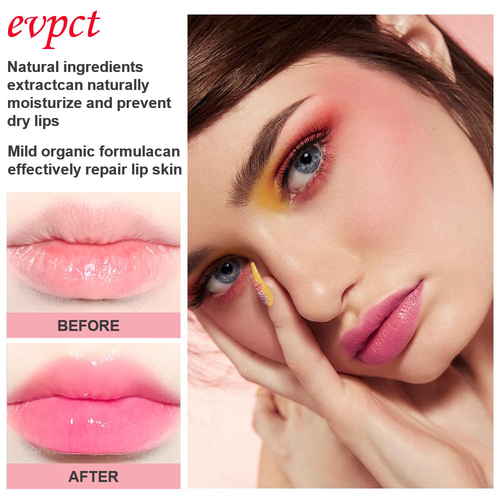 BINGBRUSH 3PCS Aloe Strawberry Cherry Color Changing Lipstick Set, Magic PH Mood Lipstick Long Lasting Moisturizing Lip Balm, Temperature Color Changing Lip Gloss,Hydrating Lip Care for Women