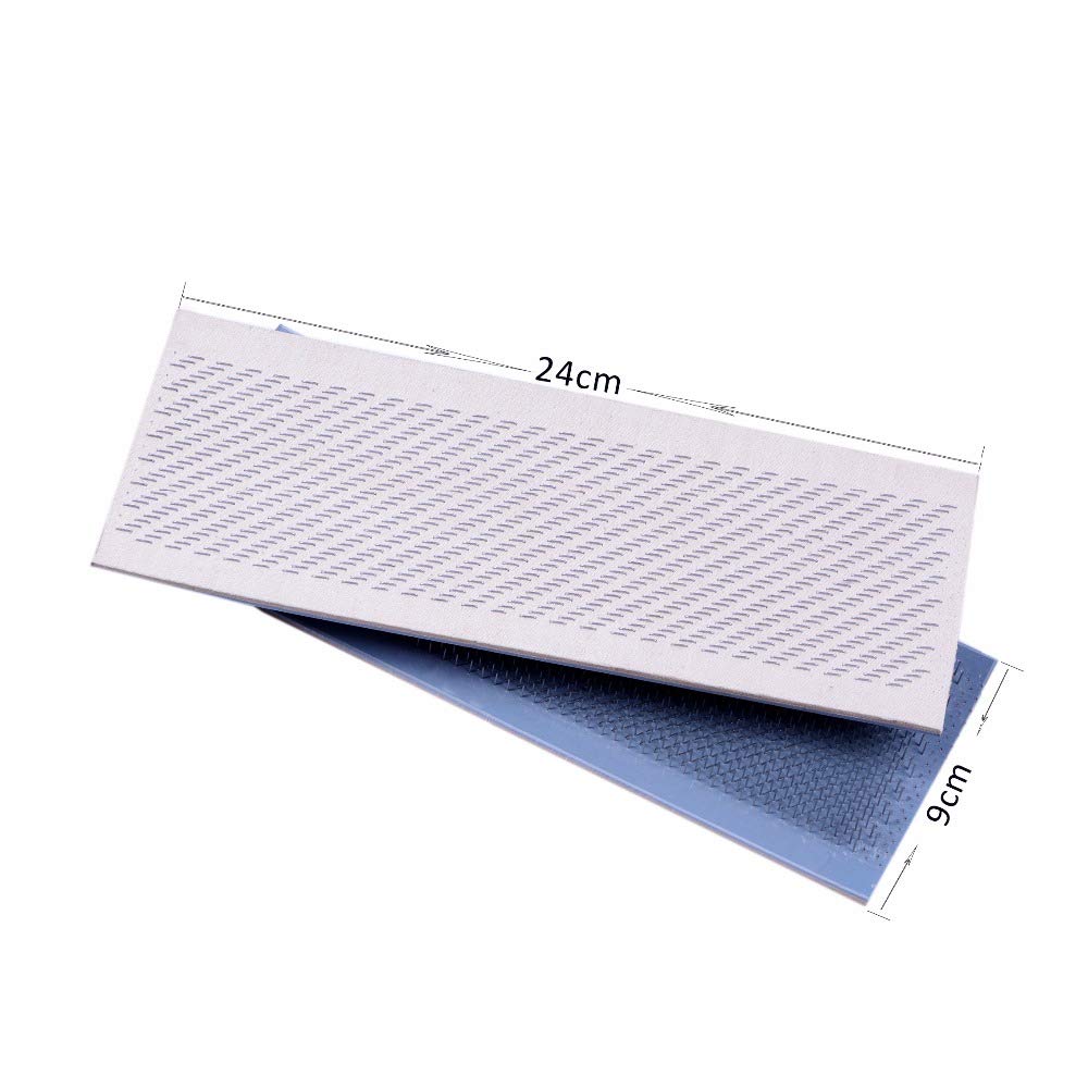 YANTAISIYU 24cm x 9cm Hair Holder with Needles Dragging Mat Wig Hair Extensions Styling Tools Dragging Splint Tool for Hair Extensions
