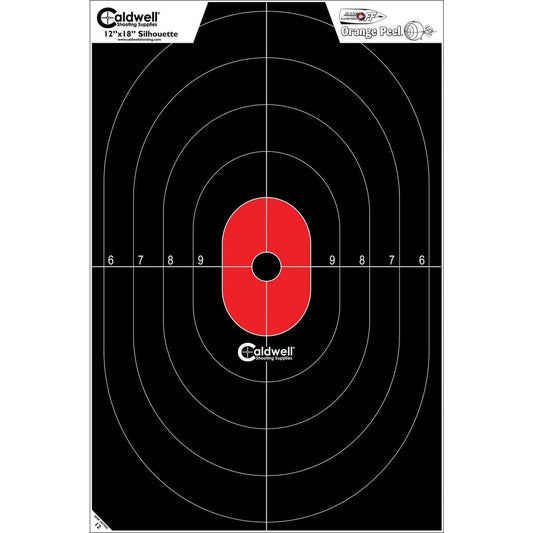 Caldwell Silhouette Center Mass Target 128034, 25 pack