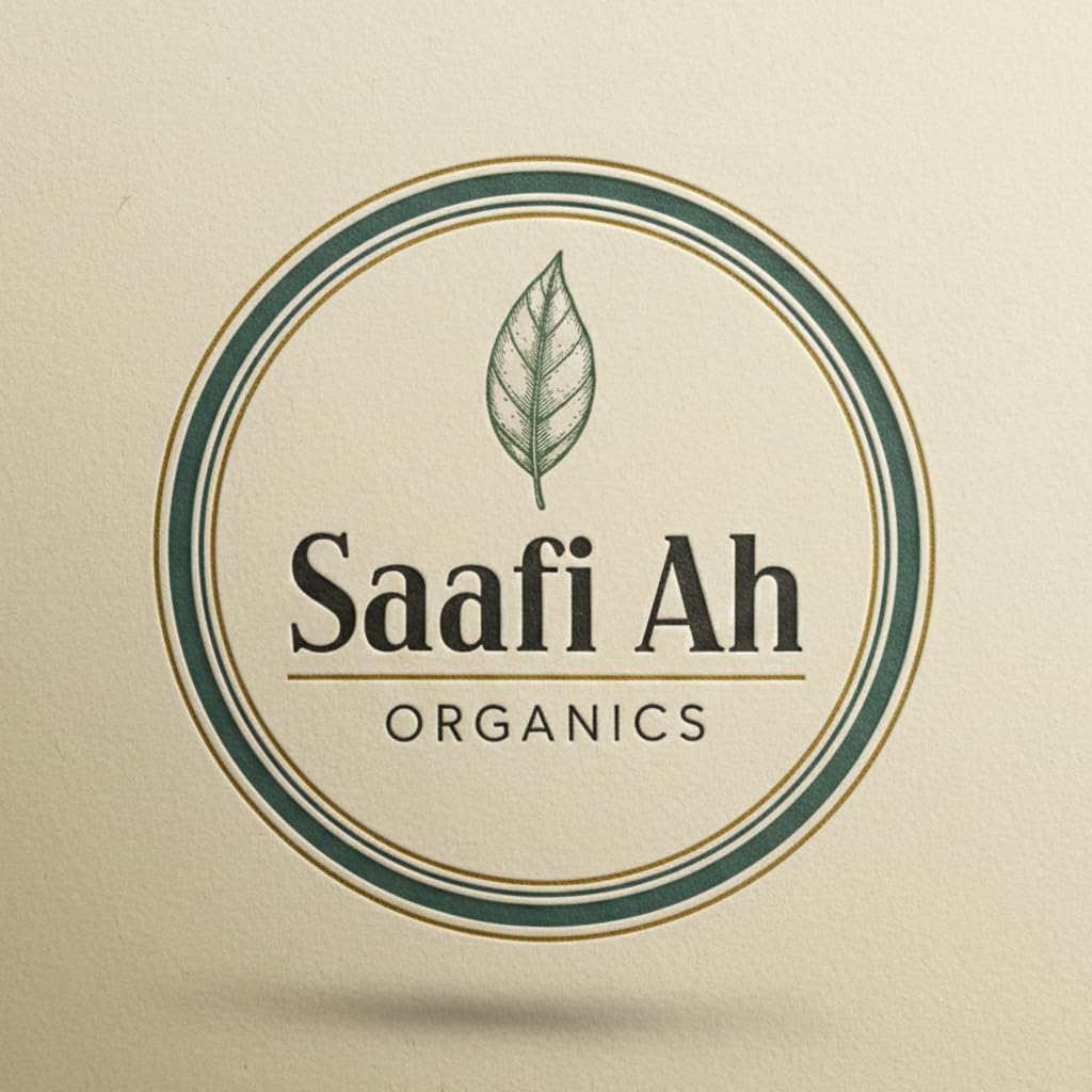 SAAFI AH ORGANICS Qasil Powder Natural Leaf Powder, exfoliates, detoxifies, Helps with clogged pores and Blemishes. soap,Used as a Shampoo. (Large 5 oz)