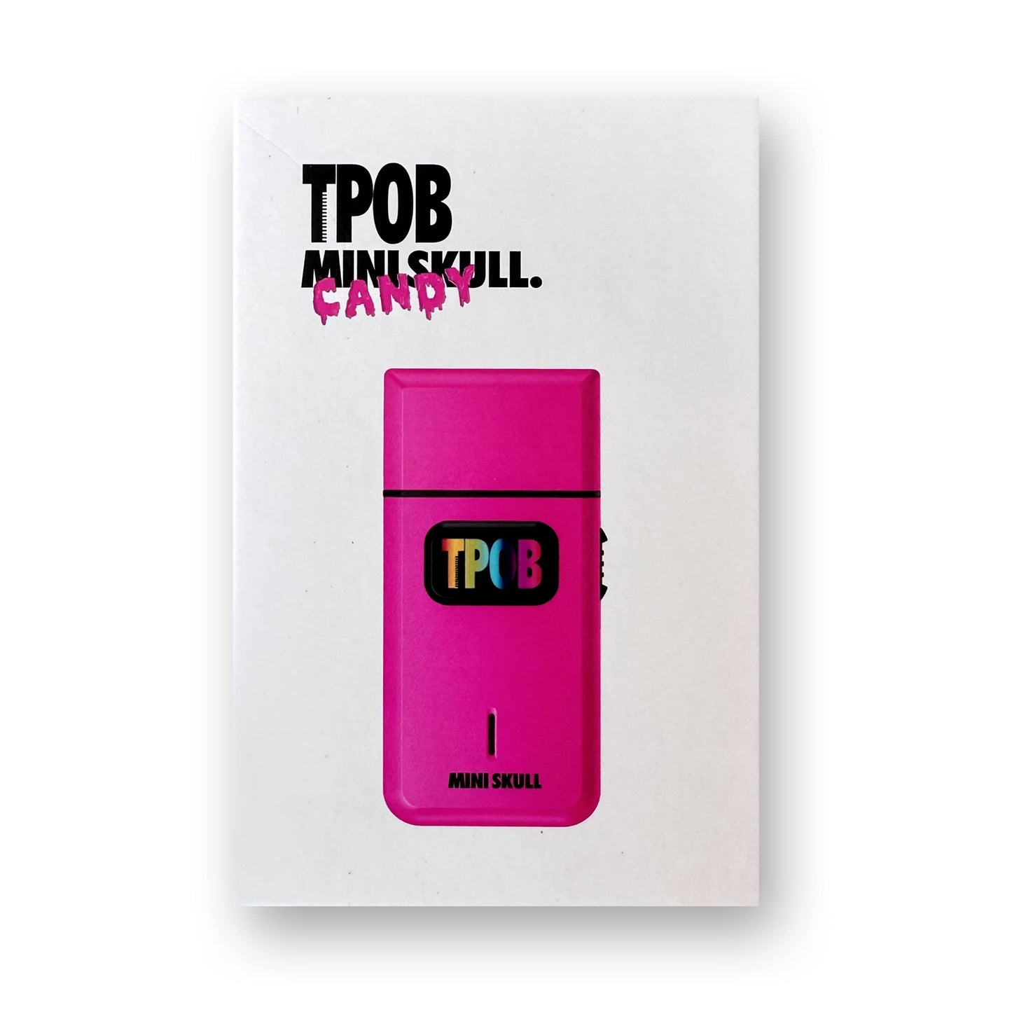 TPOB Mini Skull Single Shaver Compact Design that can fit in Your Pocket with a Turbo Charged Motor, Perfect for Both Professional and at-Home use (Candy)