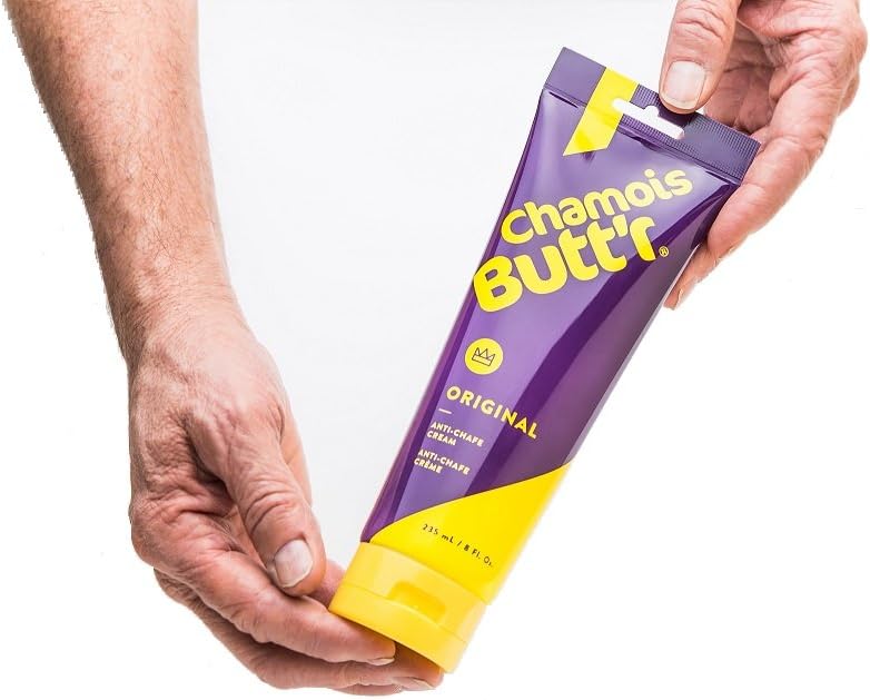 Chamois Butt'r Original Anti-Chafe Cream - 8 oz Tube for Maximum Comfort