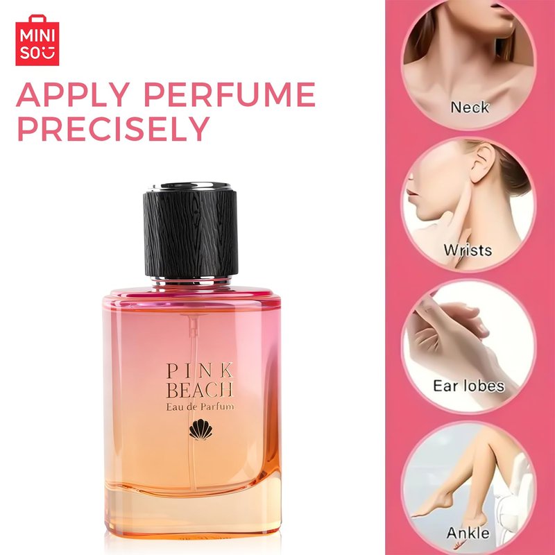Pink Beach Eau de Parfum | Long-Lasting Women’s Fragrance with Mandarin, Lavender, Jasmine & Vanilla - 1.69 fl oz / 50 ml