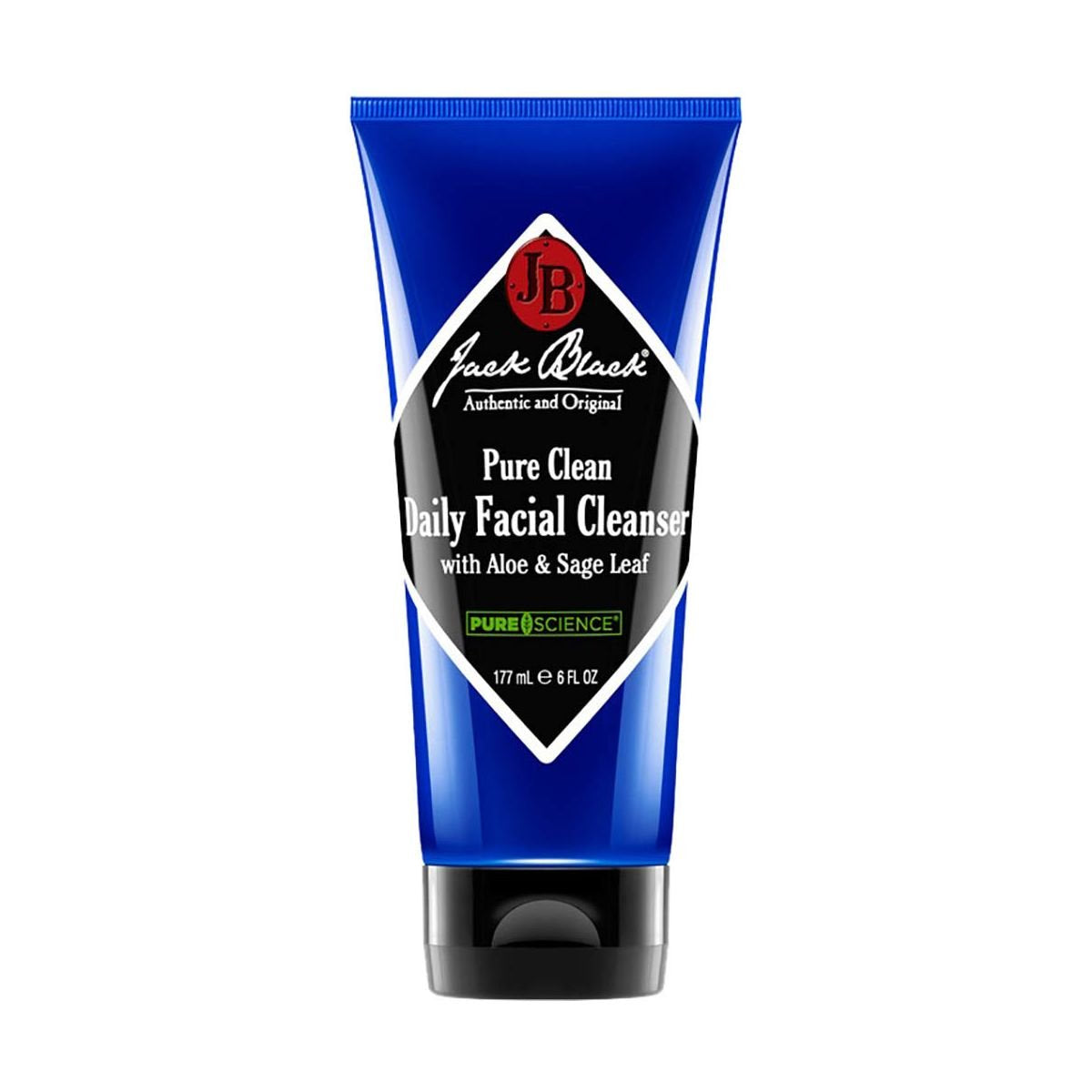 Jack Black Pure Clean Daily Facial Cleanser for Men - Mens Face Wash, Jack Black Face Wash Men's, Face Wash for Men, Face Cleanser for Men, 2-in-1 Facial Cleanser & Face Toner for Men, Gifts for Men