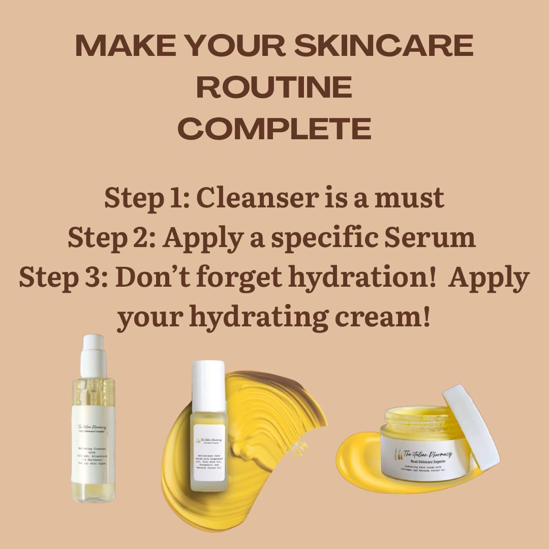 The Italian Pharmacy ClearSkin Pro Advanced Anti-Blemish Serum - Soothing Botanical Extracts for Nourished Skin