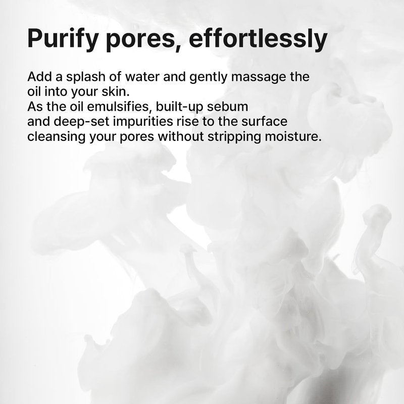 Herna Rice Pore Care PHA Blackhead Remover Cleansing Oil - Makeup & Blackhead Remover, Pore Care with PHA & 10 Seed Oils, Lightweight Pore Cleanser, for Normal & Oily Skin 5.07fl.oz(150ml)