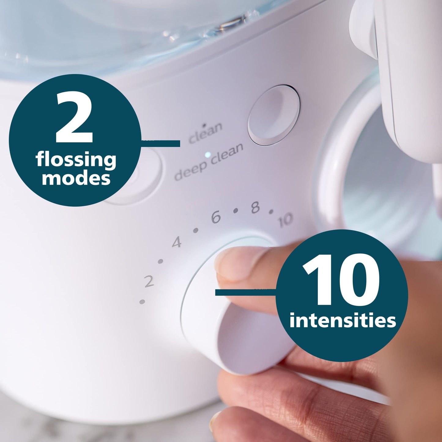 Philips Sonicare Power Flosser 3000, White, HX3711/20