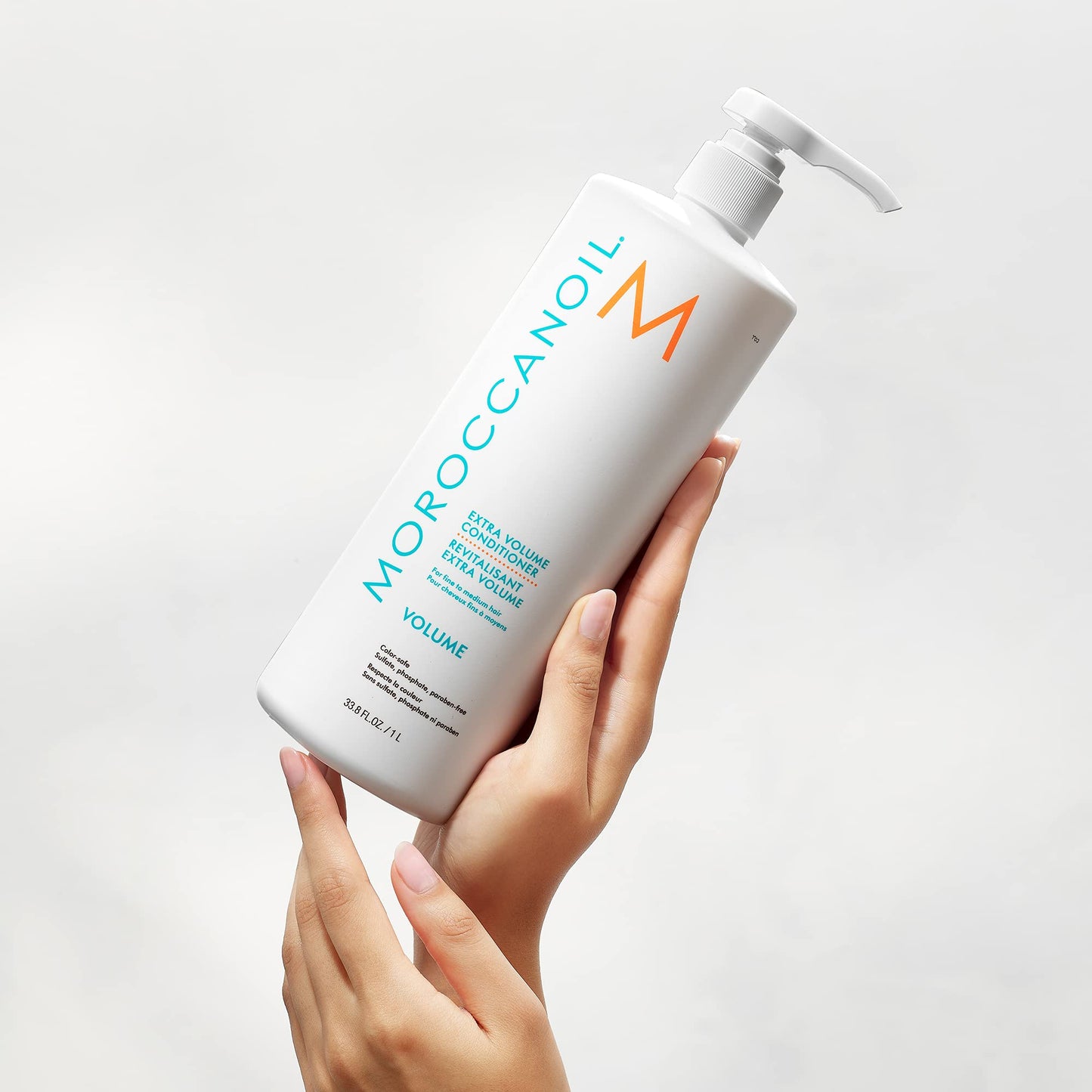 Moroccanoil Extra Volume Shampoo and Conditioner Bundle, 33.8 Fl. Oz.