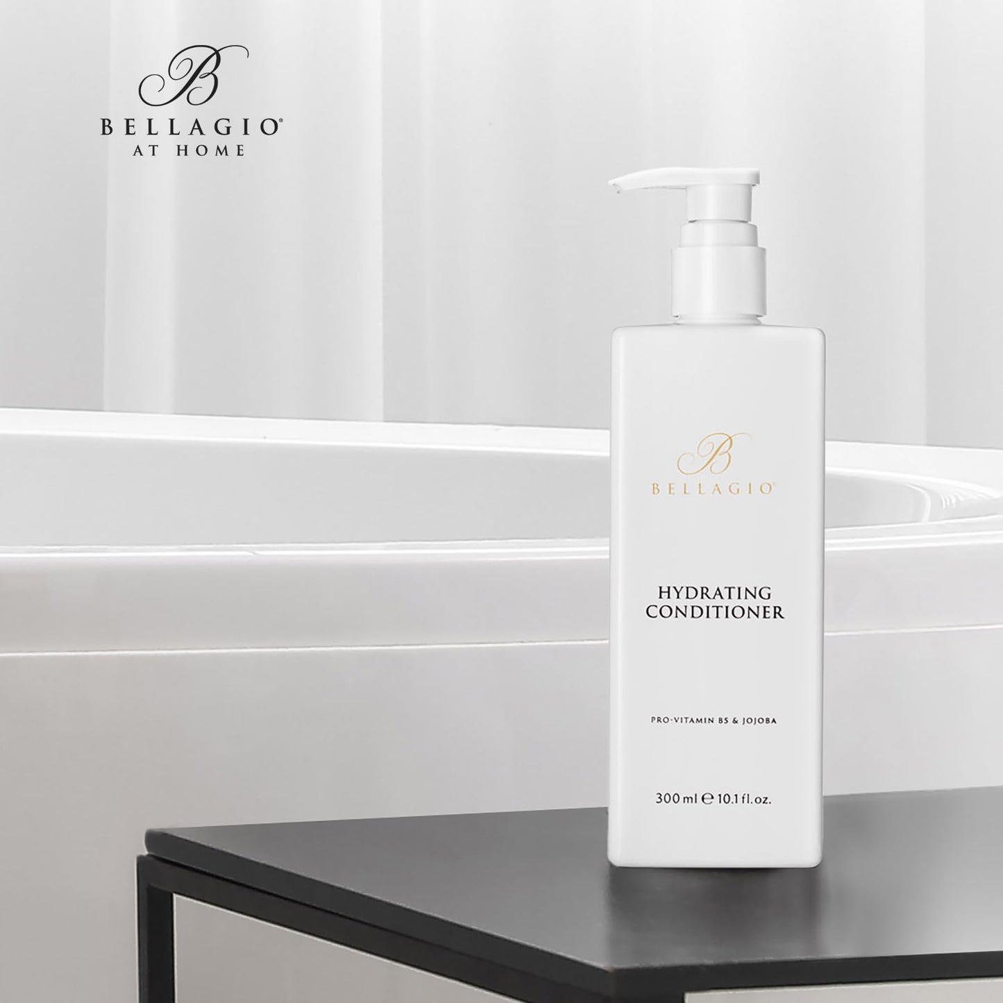 Bellagio Hydrating Conditioner - Pro-Vitami B5 & Jojoba Oil - Scent of Cedarwood, Green Mandarin, and Lavender - Vegas Hotel Conditioner - 10 oz