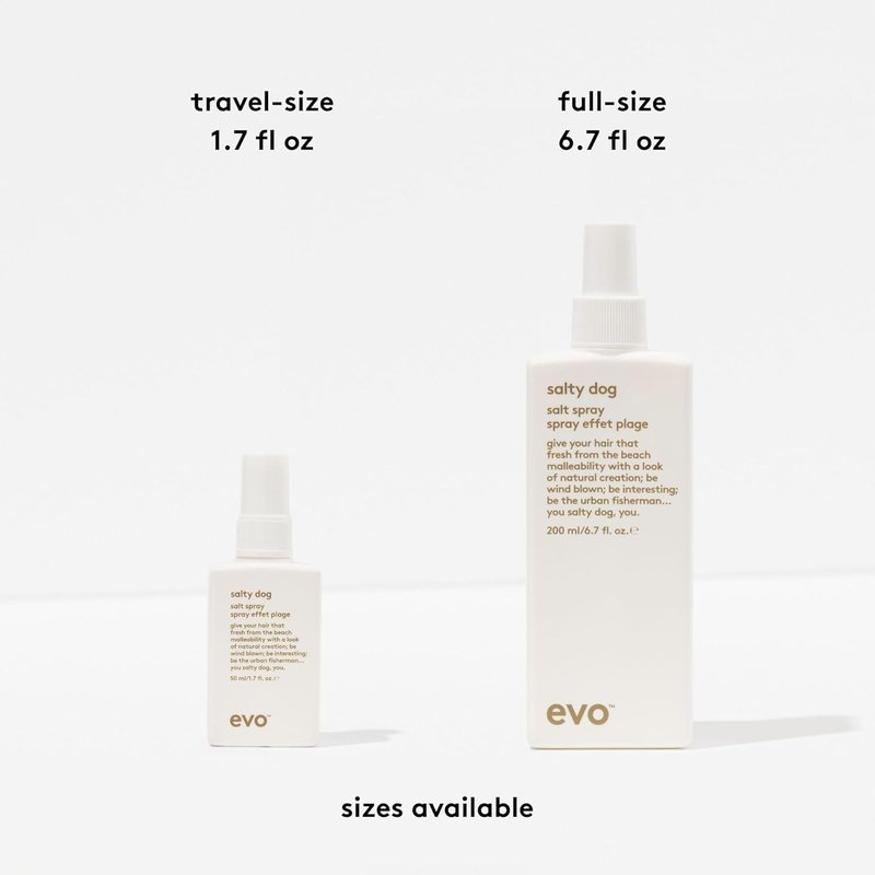 EVO Salty Dog Salt Spray - Beachy Hair Texture & Volume | Natural Matte Finish