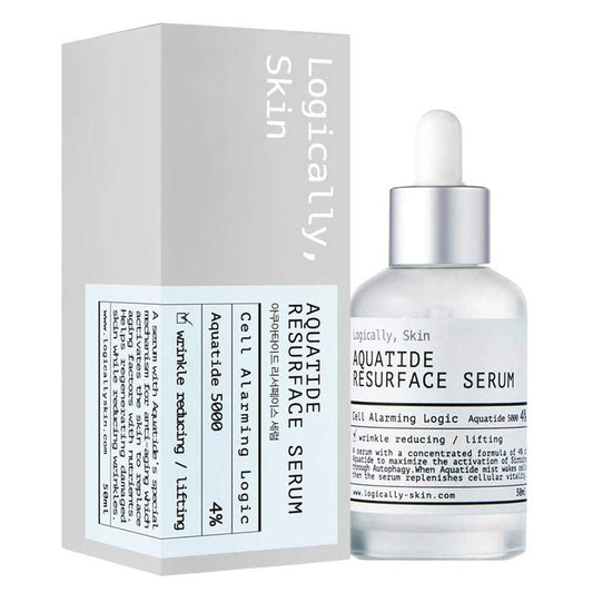 Aquatide Resurface Serum - Korean Facial Serum with Hyaluronic Acid | 50ml Hydrating Skincare