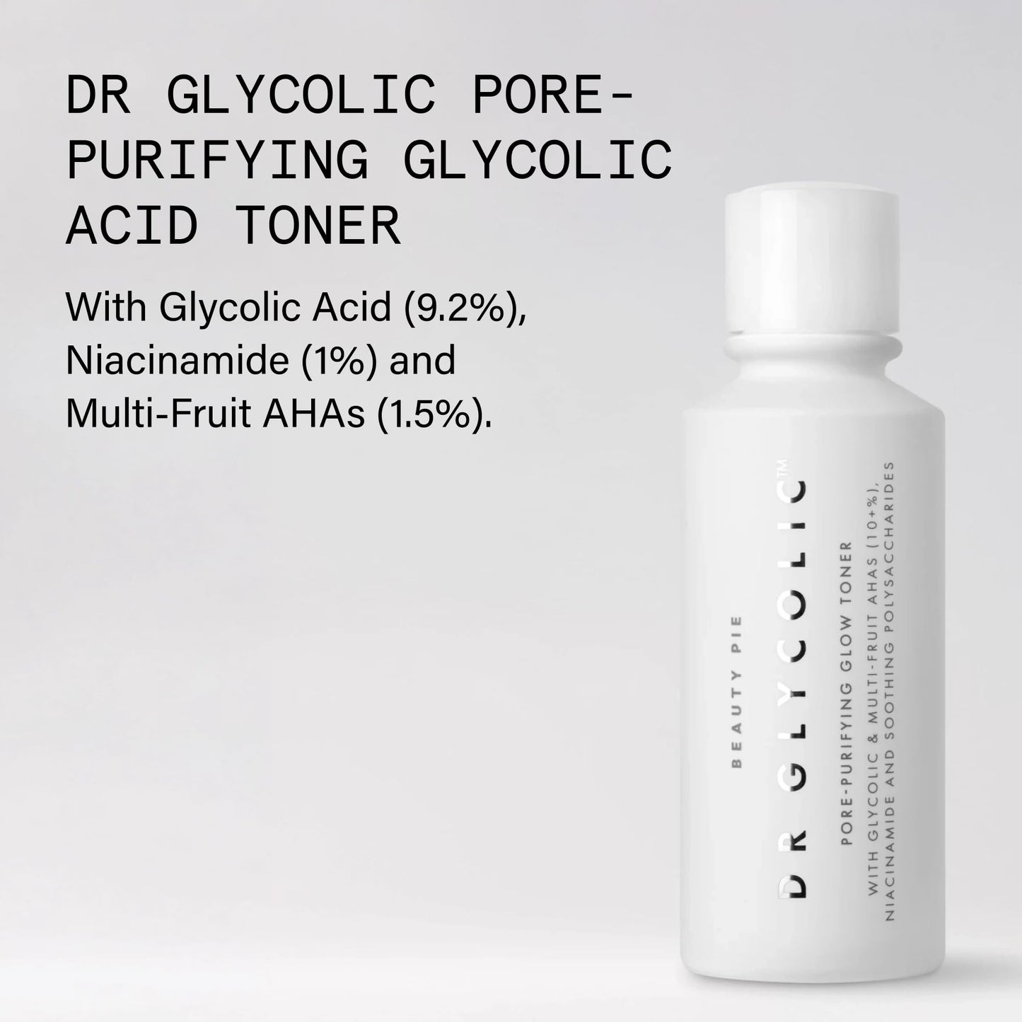 Beauty Pie Dr Glycolic Glow Toner | Glycolic Acid Exfoliator