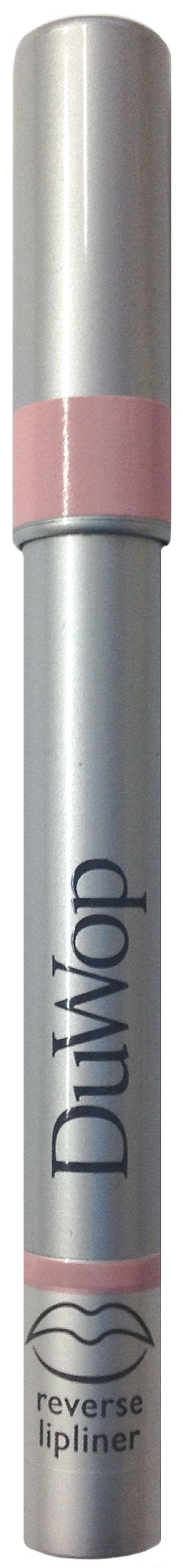 DuWop Cosmetics Reverse Lipliner, Nude – Colorless, Matte Pencil to Perfectly Shape Lips and Prevent Lipstick Feathering
