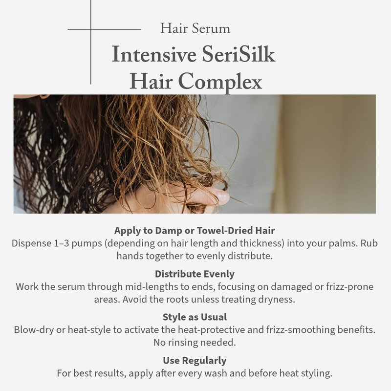 Intensive Serisilk Hair Complex Serum – Advanced Repair & Lasting Shine 3.38 fl oz