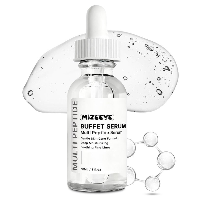 Peptides Serum For Face, 30ML Multi Peptide Face Serum For Anti-aging, Peptide Serum For Moisturizing.